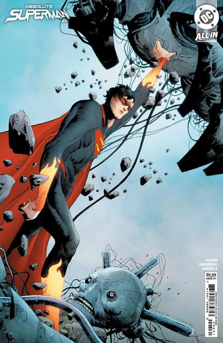  JAN257027 | ABSOLUTE SUPERMAN @5 CVR C JAE LEE CARD STOCK VAR | DC  