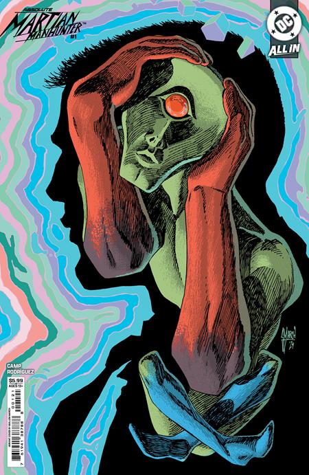  JAN257048 | ABSOLUTE MARTIAN MANHUNTER @1 (OF 6) CVR B GUILLEM MARCH CARD STOCK VAR | DC  