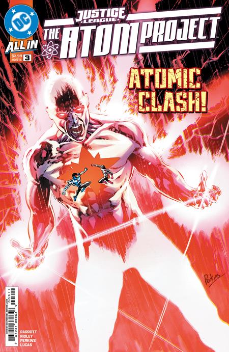 Justice League: The Atom Project #3 cover