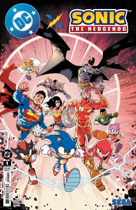  76194138785700111 | DC X SONIC THE HEDGEHOG @1 (OF 5) COVER A PABLO M COLLAR | DC  
