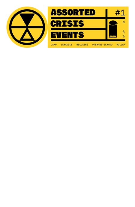  JAN257307 | ASSORTED CRISIS EVENTS @1 CVR D BLANK SKETCH VAR (MR) | IMAGE  