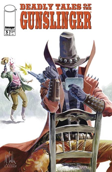  JAN257338 | DEADLY TALES OF THE GUNSLINGER SPAWN @5 CVR B MARCO FAILLA MIRROR SHOT VAR | IMAGE  