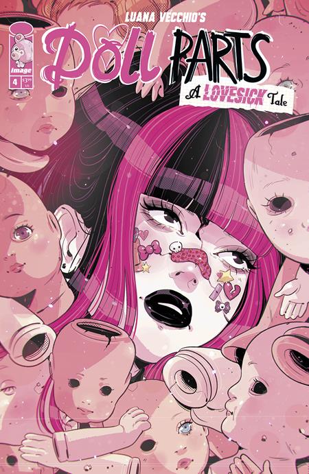  JAN257348 | DOLL PARTS A LOVESICK TALE @4 (OF 4) CVR B LUANA VECCHIO DOLL HEADS VAR (MR) | IMAGE  