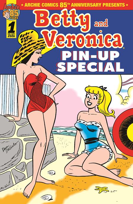  JAN200260987 | ARCHIE COMICS 85TH ANNIVERSARY PRESENTS BETTY & VERONICA PIN UP SPECIAL @1 (ONE SHOT) CVR A DAN DECARLO PRE ORDER/ÖN SİPARİŞ [JAN26] | LUNAR  