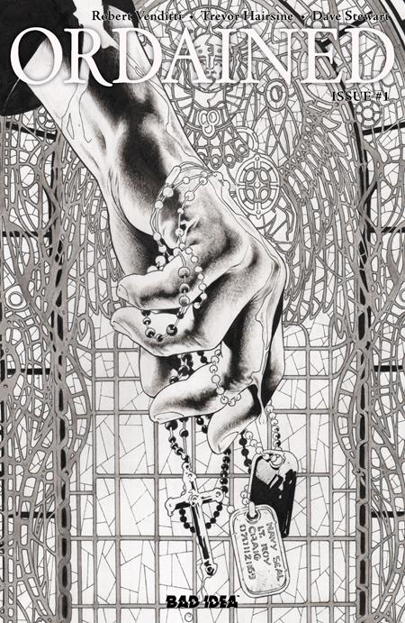 Weekly Pull list - ORDAINED #1 (OF 3) THIRD PRINTING CVR B 1:20 ARTURO LOZZI BW VAR