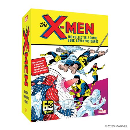 Weekly Pull list - MARVEL THE X-MEN 100 COLLECTIBLE COMIC BOOK COVER POSTCARDS Previously Offered Thru Other Distributors