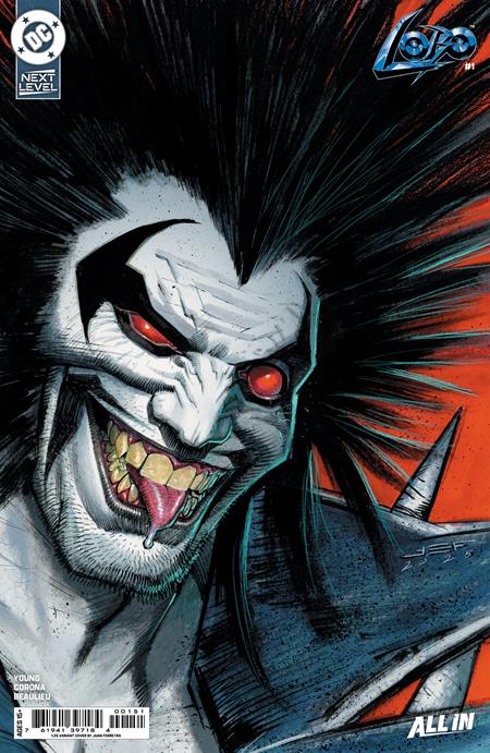 Weekly Pull list - LOBO #1 CVR G INC 1:25 JUAN FERREYRA CARD STOCK VAR