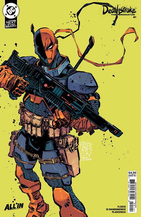Weekly Pull list - DEATHSTROKE THE TERMINATOR #1 CVR D JORGE CORONA NEXT LEVEL CARD STOCK VAR