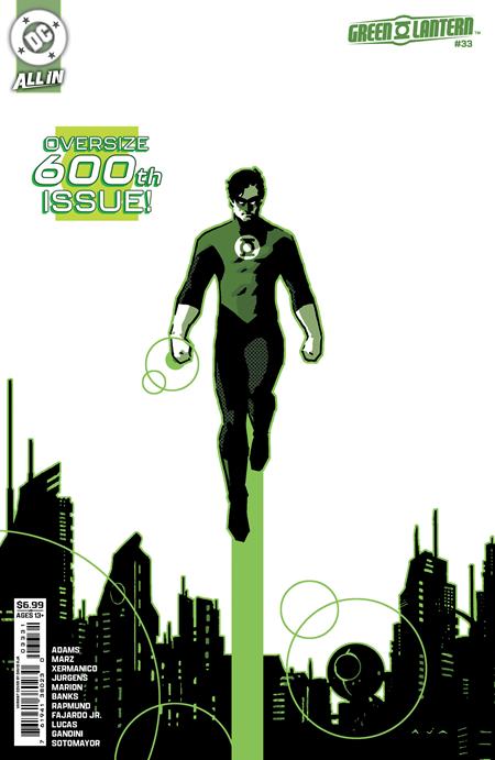 GREEN LANTERN #33 CVR C DAVID AJA CARD STOCK VAR (#600)