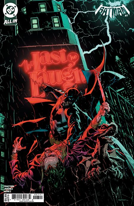 Weekly Pull list - BATMAN #7 CVR D RYAN SOOK CARD STOCK VAR