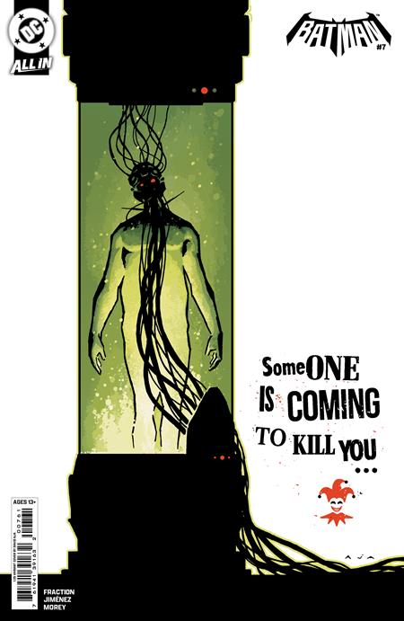 BATMAN #7 CVR I INC 1:25 DAVID AJA CARD STOCK VAR