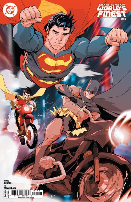 Weekly Pull list - BATMAN SUPERMAN WORLDS FINEST #49 CVR C KARL KERSCHL CARD STOCK VAR
