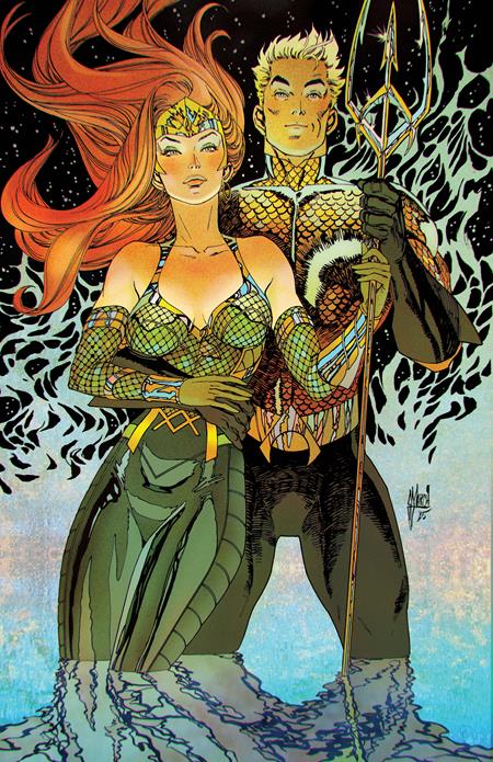 Weekly Pull list - EMPEROR AQUAMAN #15 CVR G GUILLEM MARCH CARD STOCK VAR
