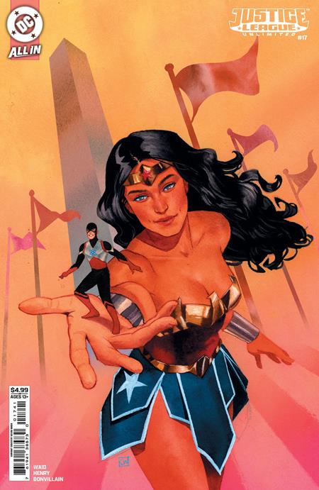 JUSTICE LEAGUE UNLIMITED #17 CVR D KEVIN WADA CARD STOCK VAR