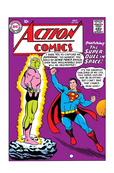  JAN200260396 | ACTION COMICS @242 FACSIMILE EDITION CVR A CURT SWAN PRE ORDER/ÖN SİPARİŞ [JAN26] | DC  