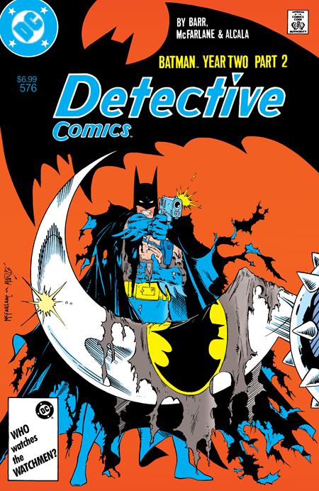 Weekly Pull list - DETECTIVE COMICS #576 FACSIMILE EDITION CVR C TODD MCFARLANE FOIL VAR (YEAR TWO PART 2 OF 4)