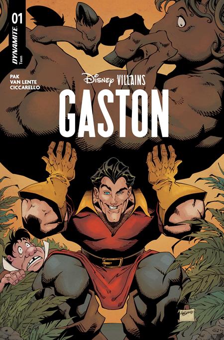 Weekly Pull list - DISNEY VILLAINS GASTON #1 CVR D WILL ROBSON VAR