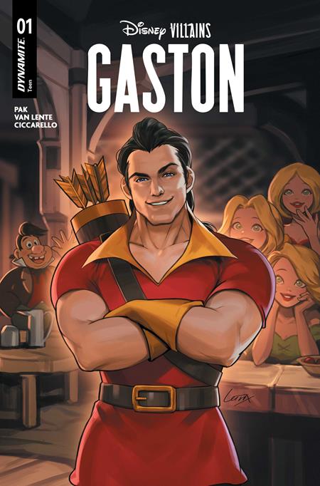 Weekly Pull list - DISNEY VILLAINS GASTON #1 CVR F LEIRIX LI METAL VIRGIN CVR VAR
