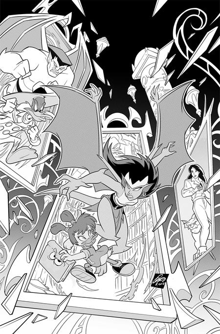 Weekly Pull list - GARGOYLES DARKWING DUCK #3 CVR I INC 1:20 CIRO CANGIALOSI LINE ART VIRGIN VAR