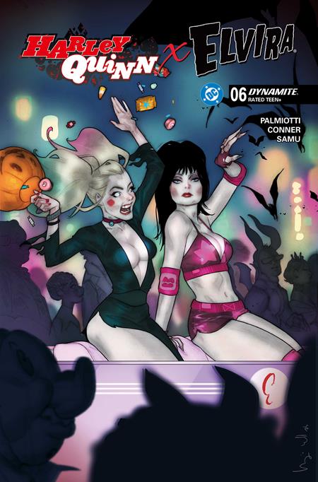 Weekly Pull list - HARLEY QUINN X ELVIRA #6 CVR D BEN CALDWELL VAR