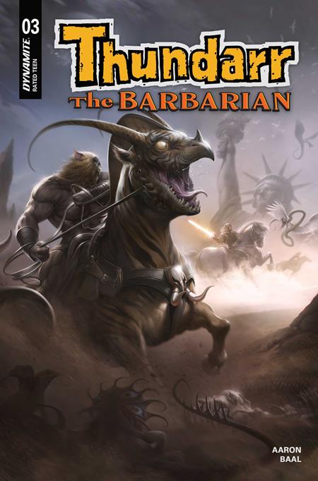 Weekly Pull list - THUNDARR THE BARBARIAN #3 CVR B FRANCESCO MATTINA VAR