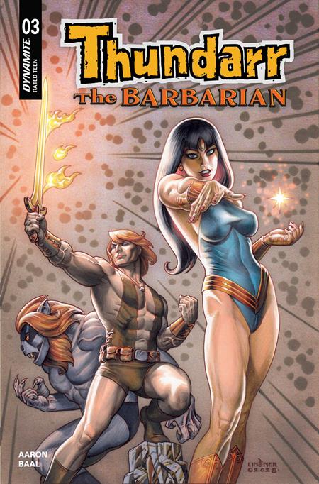 Weekly Pull list - THUNDARR THE BARBARIAN #3 CVR D JOSEPH MICHAEL LINSNER VAR