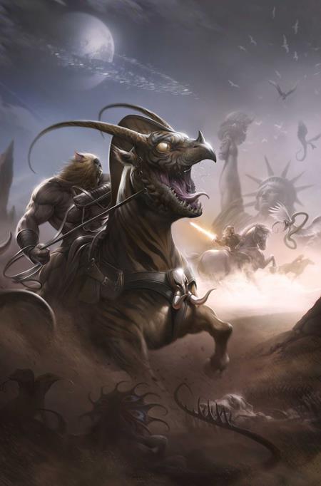 Weekly Pull list - THUNDARR THE BARBARIAN #3 CVR J INC 1:25 FRANCESCO MATTINA VIRGIN VAR