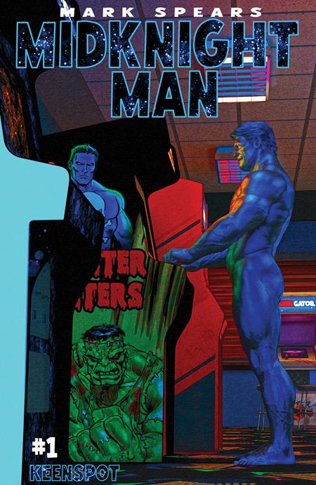 Weekly Pull list - MARK SPEARS MIDKNIGHT MAN #1 (ONE SHOT) CVR E 1:50 INC MARK SPEARS HIGH SCORE VAR (FREE) (NET)