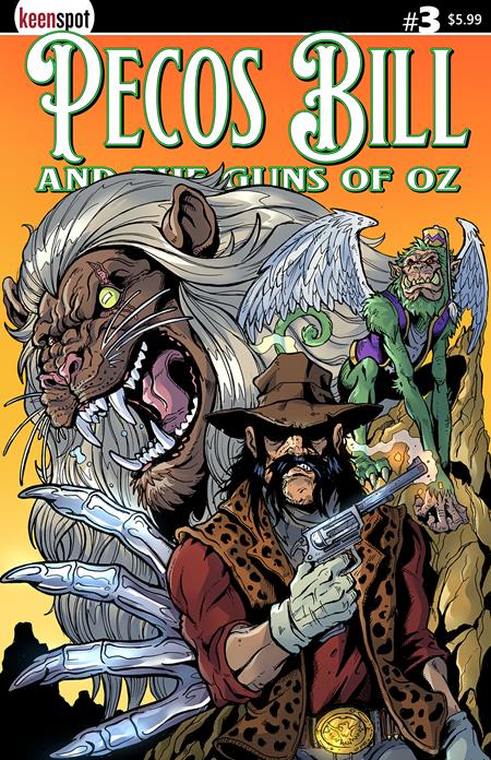 Weekly Pull list - PECOS BILL & THE GUNS OF OZ #3 CVR A PUIS CALZADA (MR)