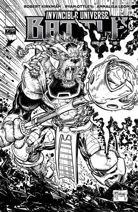 Weekly Pull list - INVINCIBLE UNIVERSE BATTLE BEAST #7 CVR F INC 1:75 TODD MCFARLANE VAR