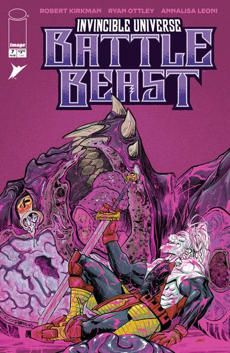 Weekly Pull list - INVINCIBLE UNIVERSE BATTLE BEAST #7 CVR G INC 1:100 MATTHEW ROBERTS VAR