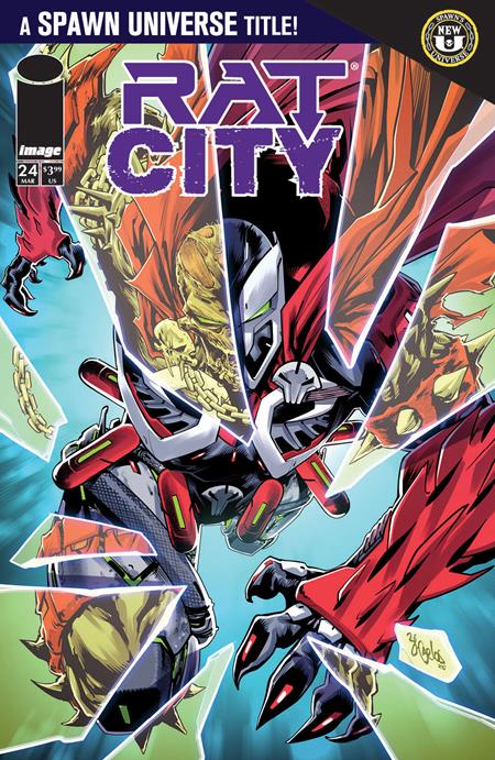 Weekly Pull list - SPAWN RAT CITY #24 CVR A ZE CARLOS
