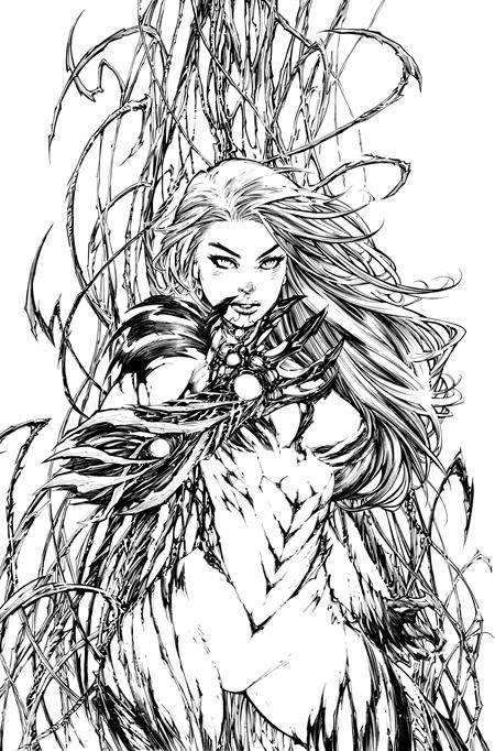 Weekly Pull list - WITCHBLADE #19 CVR D INC 1:50 ED BENES & RICHARD FRIEND B&W VAR (MR)