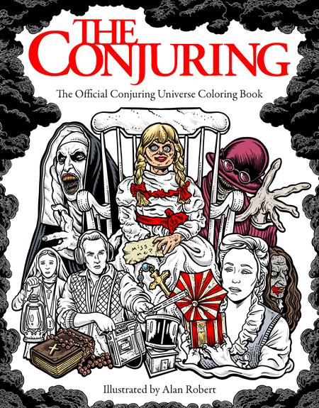 Weekly Pull list - CONJURING HC THE OFFICIAL CONJURING UNIVERSE COLORING BOOK