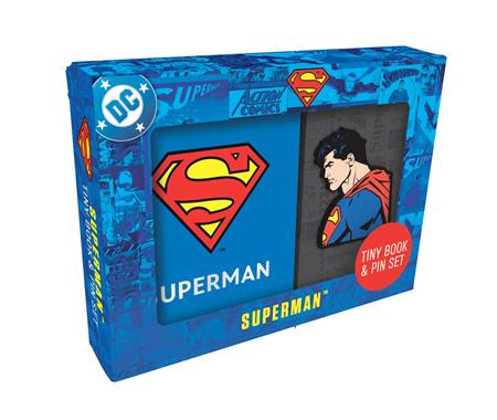 Weekly Pull list - DC COMICS SUPERMAN TINY BOOK AND PIN SET
