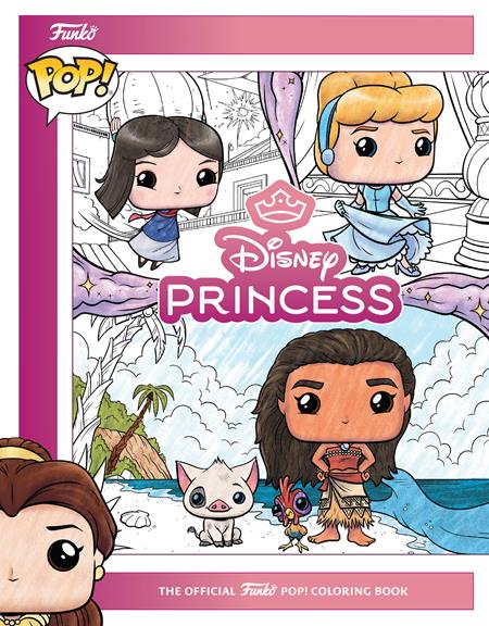 Weekly Pull list - DISNEY PRINCESS HC THE OFFICIAL FUNKO POP COLORING BOOK