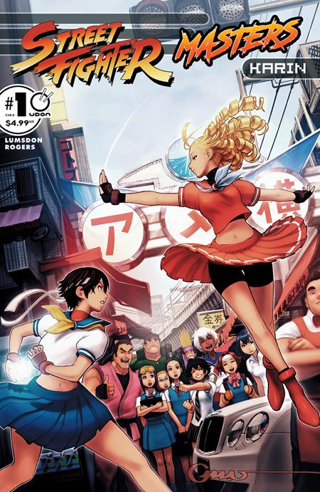 Weekly Pull list - STREET FIGHTER MASTERS KARIN #1 (ONE SHOT) CVR D INC 1:5 OMAR DOGAN VAR
