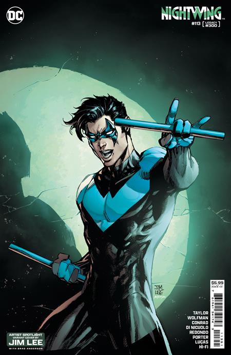 NIGHTWING #113 CVR E JIM LEE ARTIST SPOTLIGHT CARD STOCK VAR (#300)