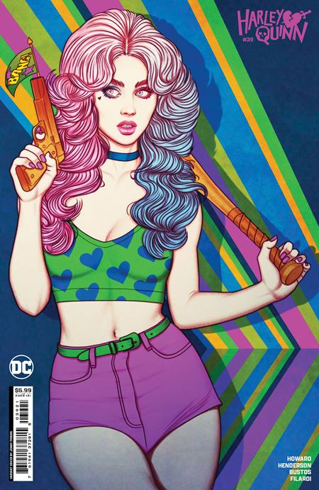 HARLEY QUINN #39 COVER B JENNY FRISON CARD STOCK VARIANT
