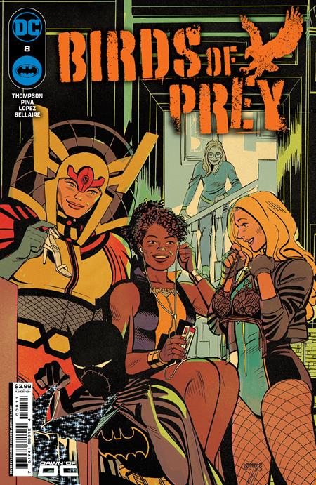 Birds of Prey #8 cover