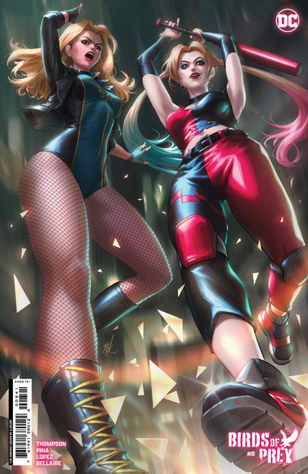 BIRDS OF PREY #8 CVR E INC 1:25 EJIKURE CARD STOCK VAR