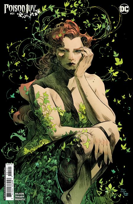 POISON IVY #21 CVR D INC 1:25 BILQUIS EVELY CARD STOCK VAR