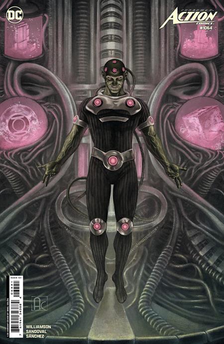 ACTION COMICS #1064 CVR F INC 1:25 ARIEL COLON CARD STOCK VAR (HOUSE OF BRAINIAC)