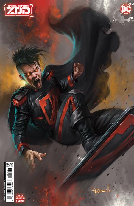 KNEEL BEFORE ZOD #4 (OF 12) CVR B LUCIO PARRILLO CARD STOCK VAR
