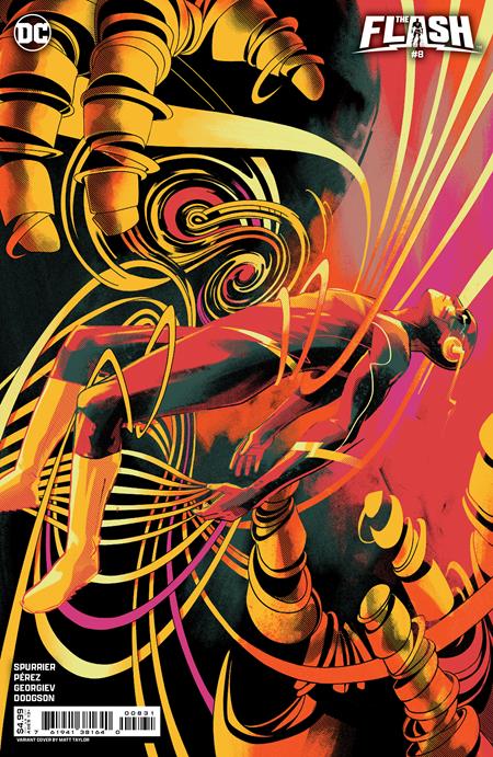 FLASH #8 CVR C MATT TAYLOR CARD STOCK VAR