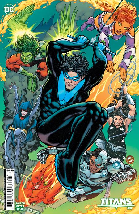 TITANS #10 CVR B BRADLEY WALKER CARD STOCK VAR