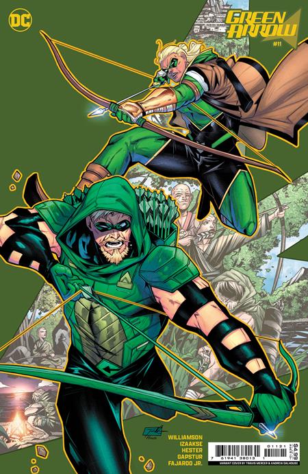GREEN ARROW #11 (OF 12) CVR B TRAVIS MERCER CARD STOCK VAR