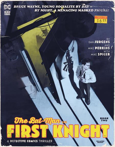 THE BAT-MAN FIRST KNIGHT #2 (OF 3) CVR C MARC ASPINALL PULP NOVEL VAR (MR)