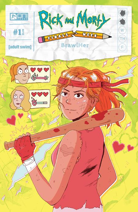 RICK AND MORTY PRESENTS FINALS WEEK BRAWLHER #1 (OF 5) CVR A BECK KUBRICK
