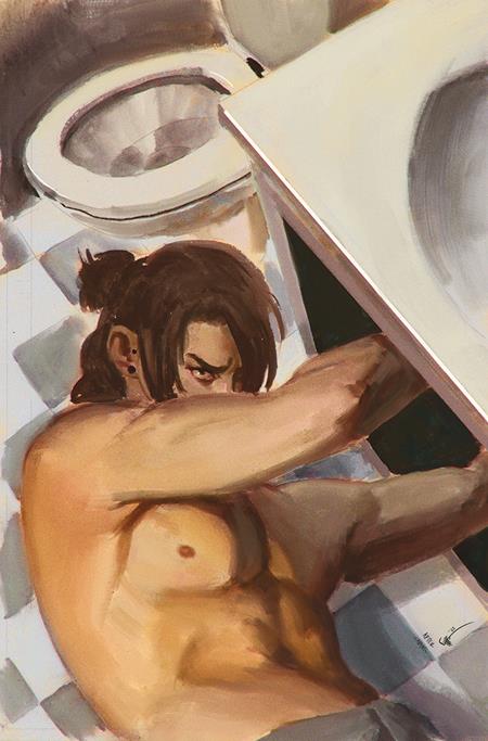 SOMETHING CRAWLED OUT #1 (OF 4) CVR F CHRIS SHEHAN FULL ART VAR (NET)